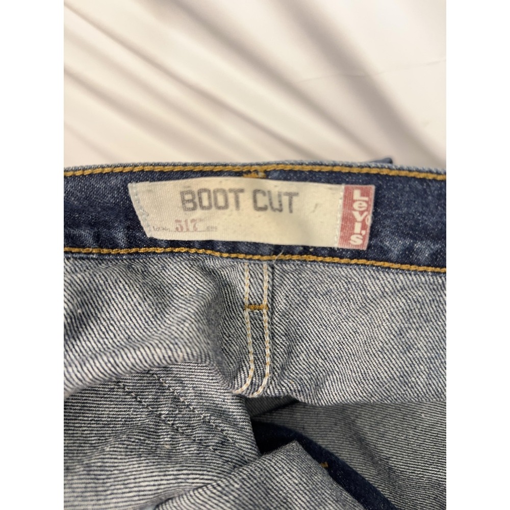 Levis 517 Jeans Mens 40x26 Blue Denim Boot Cut Classic‎ Fit Five Pocket - Picture 7 of 8